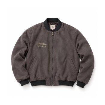Куртка Bomber La Russe Clique Dark Grey Suede